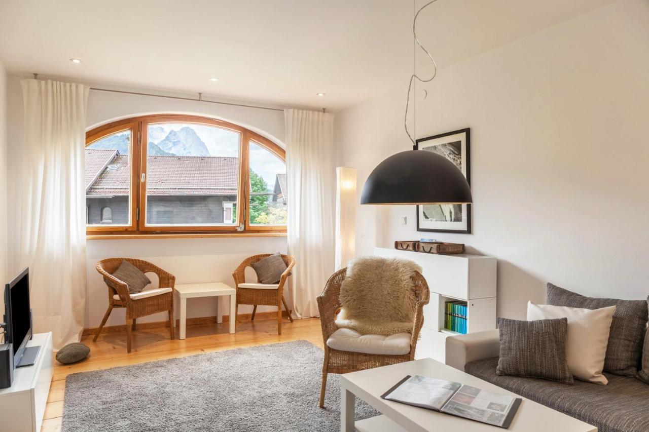 Fewo Im Blauen Haus Dg Garmisch-Partenkirchen Esterno foto