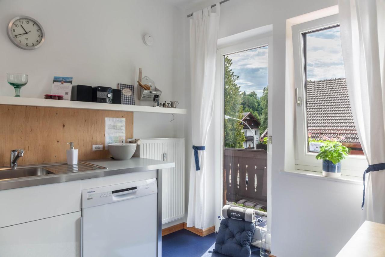 Fewo Im Blauen Haus Dg Garmisch-Partenkirchen Esterno foto