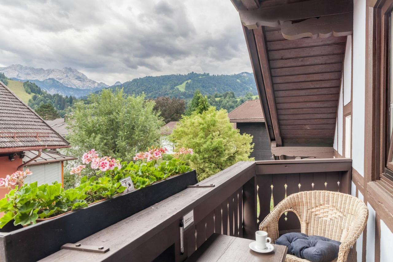 Fewo Im Blauen Haus Dg Garmisch-Partenkirchen Esterno foto