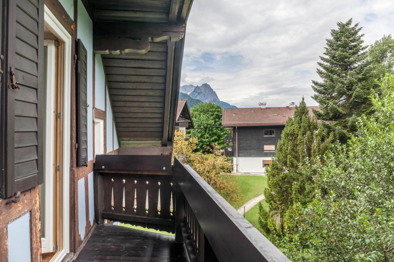Fewo Im Blauen Haus Dg Garmisch-Partenkirchen Esterno foto